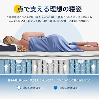 マットレス 【クイーン 極厚22cm】 高反発マットレス マットレス クイーン マットレス専門ブランド 高反発マットレス